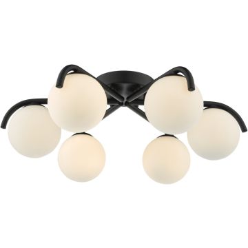 Dar Lighting Orlena ORL6422 Stropní lampa 6x40w/g9