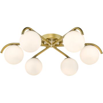 Dar Lighting Orlena ORL6435 Stropní lampa 6x40w/G9