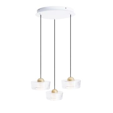 Maxlight LIPARI P0543 Závěsná lampa 3x22w/led 3000k 1728lm ip20