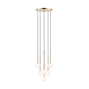 Zuma Line ARCTURUS P0574-07F-F7AA Závěsná lampa 7x4W/G9 IP20