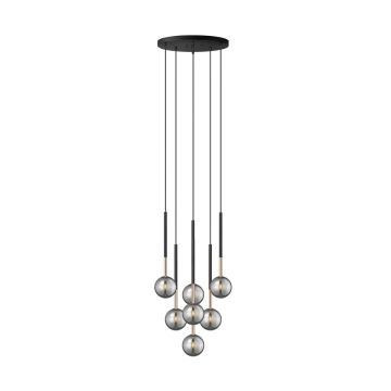 Zuma Line ARCTURUS P0574-07F-SDFZ Závěsná lampa 7x4W/G9 IP20