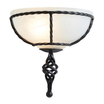 Elstead Lighting PEMBROKE PB-WU-BLACK Nástěnná lampa 1x60W/E27