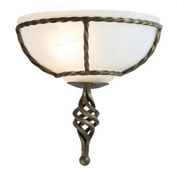 Elstead Lighting PEMBROKE PB-WU-BLK-GOLD Nástěnná lampa 1x60W/E27
