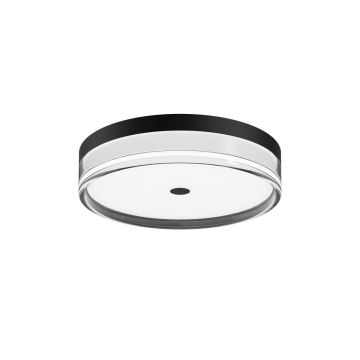 Italux Molino PLF-64536-S-BK Stropní lampa 1x24W/LED 3000K|4000K|6000K 2640lm IP40