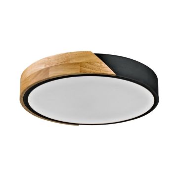 Italux Nastro PLF-13186-BK-WO Stropní lampa 1x24W/LED 3000K 2400lm IP20