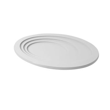 Light Prestige Alune LP-3009/1C WH oval Stropní lampa 1x48W/LED 3000K|4000K|6000K 5968lm IP20