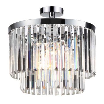 Light Prestige Vetro LP-2910/4C CH Stropní lampa 4x10W/E14 IP20