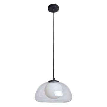 Italux Ainale PND-54637-1-BK-CL Závěsná lampa 1x7W/G9 IP20