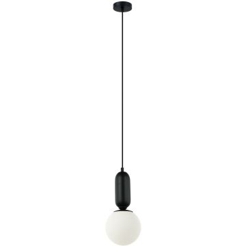 Italux ALDEVA PND-02340-1S-BK Závěsná lampa 1x40W/E27 IP20