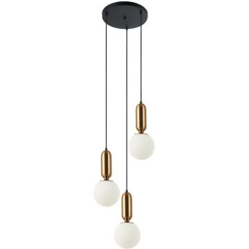 Italux ALDEVA PND-02340-3S-BRO Závěsná lampa 3x40W/E27 IP20