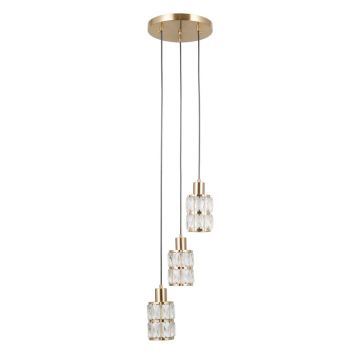 Italux Alma PND-40668-3-HBR Závěsná lampa 3x40W/E27 IP20