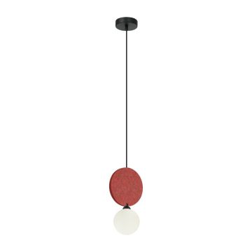 Italux Andrea PND-59779-1M-RED Závěsná lampa 1x25W/G9 IP20