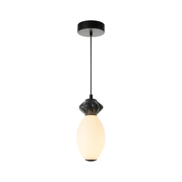 Italux Balos PND-94921-1B-BK Závěsná lampa 1x7W/LED 3000K 760lm IP20