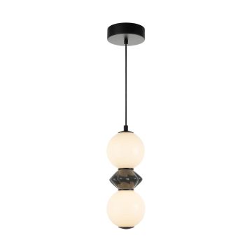 Italux Balos PND-94921-2A-BK Závěsná lampa 1x10W/LED 3000K 1250lm IP20