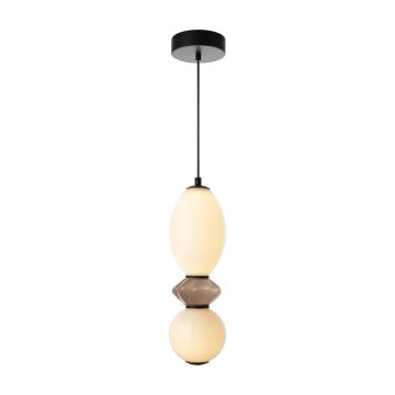 Italux Balos PND-94921-2B-BK Závěsná lampa 1x12W/LED 3000K 1500lm IP20