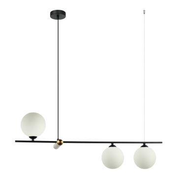 Italux BARLETTA PND-76540-3-BK Závěsná lampa 3x25W/G9 IP20