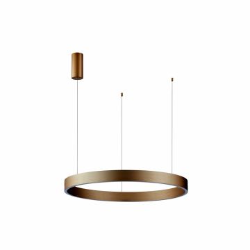 Italux Brasco PND-56215-060RPP-GD-3KS4K-TRDIMM Závěsná lampa 1x40W/LED 3000K|4000K 3100lm IP20