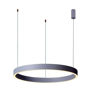 Italux Brasco PND-56215-080RPP-WH-3KS4K-TRDIMM Závěsná lampa 1x60W/LED 3000K|4000K 4500lm IP20