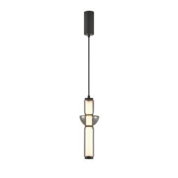 Italux Bruni PND-27372-1-19W-BK Závěsná lampa 1x19W/LED 3000K 2463lm IP20