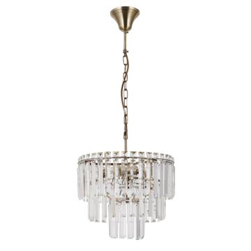 Italux BUENA PND-22320-4-ABR Závěsná lampa 4x40W/E14 IP20