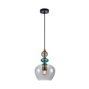 Italux Busco PND-30263-1A-BRO-SG Závěsná lampa 1x40W/E27 IP20