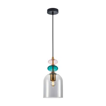 Italux Busco PND-30263-1B-BRO-SG Závěsná lampa 1x40W/E27 IP20