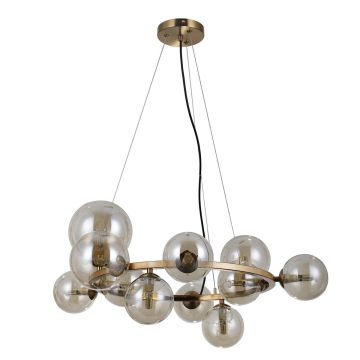 Italux CANELLO PND-406007-11-HBR Závěsná lampa 11x5W/G9 IP20
