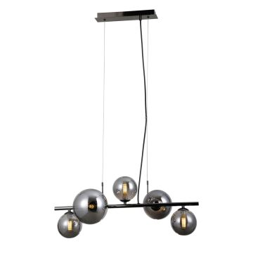 Italux Canello PND-406007-5A-BCR Závěsná lampa 5x5W/G9 IP20