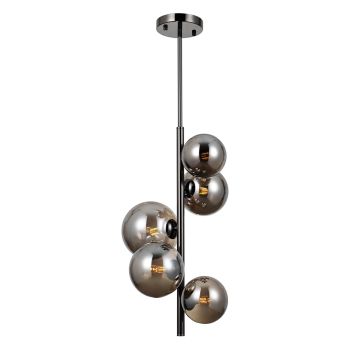 Italux CANELLO PND-406007-V5A-BCR Závěsná lampa 5x5W/G9 IP20