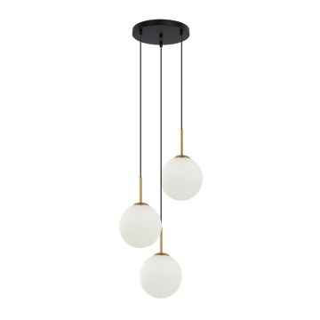 Italux Deore PND-5578-3S-BRO-BK Závěsná lampa 3x40W/E27 IP20