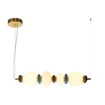 Italux Evans PND-94981-4C-GD Závěsná lampa 1x22W/LED 3000K 2560lm IP20
