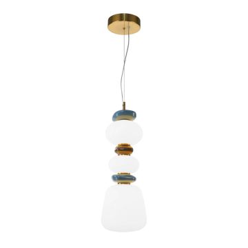 Italux Evans PND-94981V-3B-GD Závěsná lampa 1x15W/LED 3000K 1920lm IP20