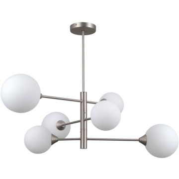Italux EVORA PND-55342-6-SN Stropní lampa 6x5W/G9 IP20