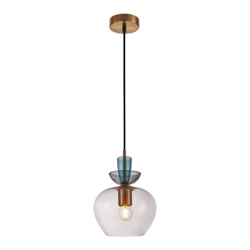 Italux Fanda PND-31882-1-GD-PK Závěsná lampa 1x40W/E27 IP20