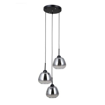 Italux Felis PND-40824-3-BK Závěsná lampa 3x40W/E27 IP20