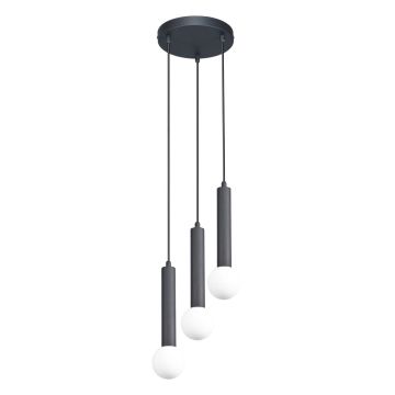 Italux Filano PND-33574-3-BK Závěsná lampa 3x5W/G9 IP20