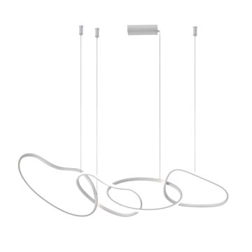 Italux Fonte PND-22412-S4-WH Závěsná lampa 4x60W/LED 3000K|4000K|6000K 5300lm IP20