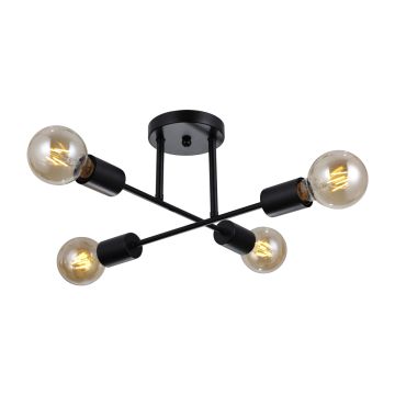 Italux FORMIO PND-4052-4-BL Stropní lampa 4x40W/E27 IP20