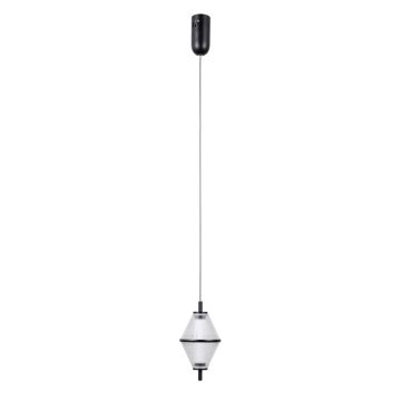 Italux Fuente PND-34395-1-BK Závěsná lampa 1x5W/LED 3000K 422lm IP20