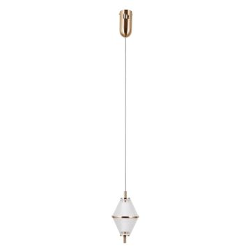 Italux Fuente PND-34395-1-HBR Závěsná lampa 1x5W/LED 3000K 422lm IP20