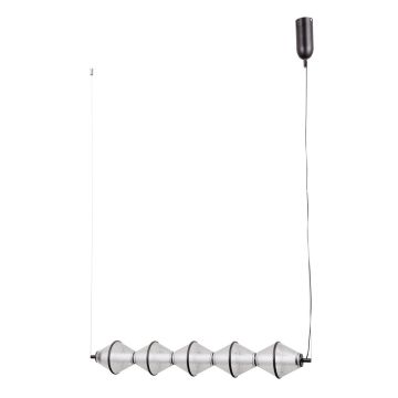 Italux Fuente PND-34395-5-BK Závěsná lampa 5x25W/LED 3000K 1576lm IP20