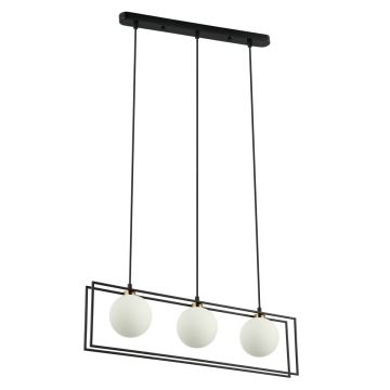 Italux GROSETTA PND-53423-3-BK Závěsná lampa 3x25W/G9 IP20