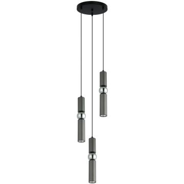 Italux ISIDORA PND-14290-3-GR Závěsná lampa 3x25W/GU10 IP20