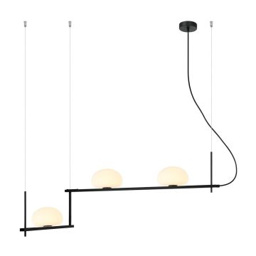 Italux KERNIO PND-357783-BK+W Závěsná lampa 3x25W/G9 IP20