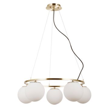 Italux LAROSA PND-33453-5-ABR Závěsná lampa 5x5W/E27 IP20