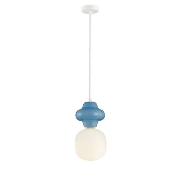 Italux Latera PND-94331-1L-BLU Závěsná lampa 1x40W/E14 IP20
