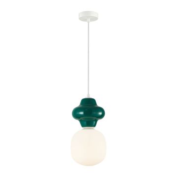 Italux Latera PND-94331-1L-GRN Závěsná lampa 1x40W/E14 IP20