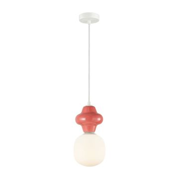 Italux Latera PND-94331-1S-RED Závěsná lampa 1x40W/E14 IP20