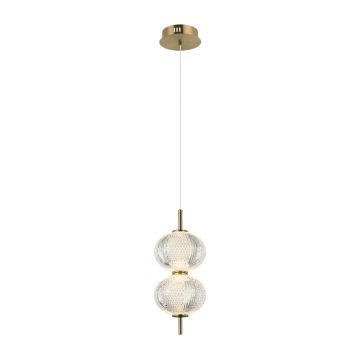 Italux Lazie PND-29038-2-GD Závěsná lampa 2x10W/LED 3000K 1000lm IP20