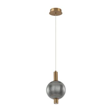Italux Lenti PND-83631-1-BRO-SG Závěsná lampa 1x7W/LED 3000K 310lm IP20